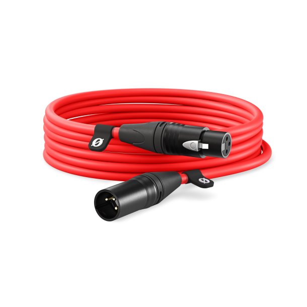 RODE XLR CABLE RED 6 Metres